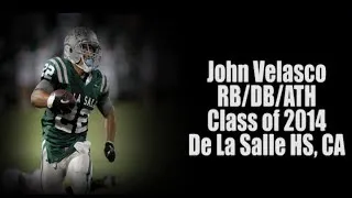 John Velasco SR Season Highlights