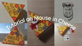 тутор на мышку в сыре/сырная мышка/Tutorial 🐭🧀