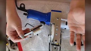 How to change your scissors on your genuine AK-I Tufting Machine