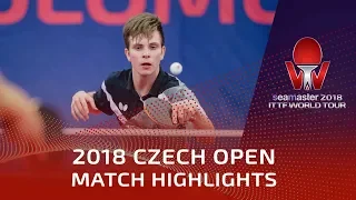 Vladimir Sidorenko vs Jakub Dyjas | 2018 Czech Open Highlights (Pre)