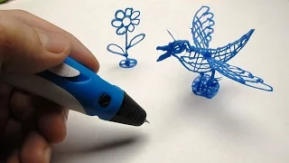 3D Pen! My first drawings