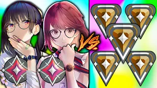 2 Cracked E-Girls VS 5 Bronze Players! - Who Wins?