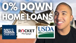 The BEST 0% Down Payment Home Loan Programs (2023)