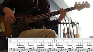 The Four Tops - I can't help myself (Bass Cover with TABS)