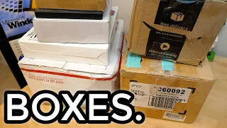 Opening Up a Pile of Retro Tech Donations!