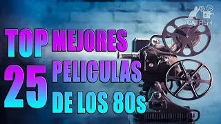 25 MEJORES PELÍCULAS DE LOS 80s | TOP | #CatFilm