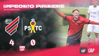 Athletico Paranaense 4x0 PSTC - Paranaense Sub-17 | MELHORES MOMENTOS