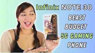 Infinix NOTE 30 5G : Fullreview (Best 5G Gaming Phone w/ 16GB RAM & 256GB ROM under 10K)