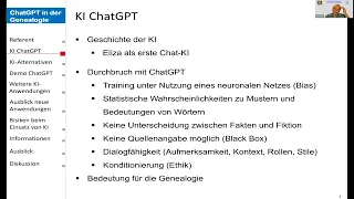 ChatGPT in der Genealogie mit praktischen Beispielen