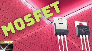 MOSFET entenda como usar! Projeto MOSFET como Chave!