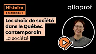 Les choix de société dans le Québec contemporain (de 1980 à nos jours) - La société | Histoire