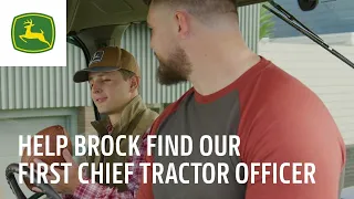 Brock Purdy is on the Hunt for Our First-Ever Chief Tractor Officer | John Deere