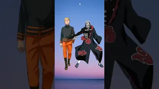 naruto (without kurama) vs akatsuki #shorts