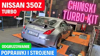 Nissan 350Z with Soft TURBO from China montaż home made - poprawki i strojenie Coobcio Garage