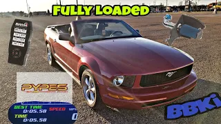 Fully Loaded v6 4.0 Mustang 0-60 In 5.58 SECONDS!