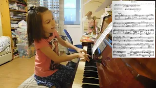 Марианна Лемешкина, 7 лет. Milan Dvořák. Джазовый этюд №3