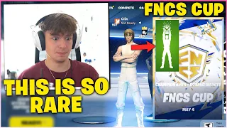 CLIX Goes FULL SWEAT MODE In NEW FNCS CUP & Tries To UNLOCK The RAREST EMOTE! (Fortnite moments)