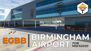 OUT NOW! EGBB Birmingham Airport For MSFS2020 - Available from Macco Simulations!