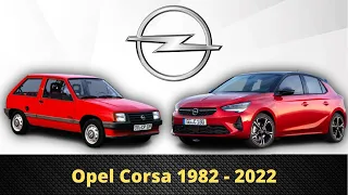 Opel Corsa Evolution (1982 - 2022) | Opel Corsa Then And Now