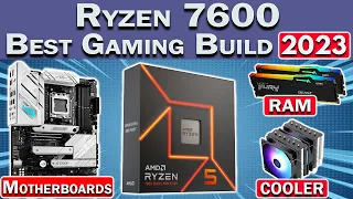 ‎️‍🔥 Insane Value! ‎️‍🔥 Best Ryzen 7600 Gaming PC Build 2023 | RAM, GPU, Motherboard