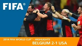 Belgium v USA | 2014 FIFA World Cup | Match Highlights