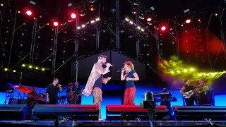 Ricky Martin Concierto live en Cádiz - TU RECUERDO & La Mari (very windy & she is late :))31.8.18 HD