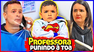 PROFESSORA PUNINDO À TOA - FAMÍLIA PARAFUSO SOLTO
