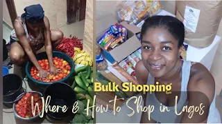 BULK SHOPPING to Last My Family 6 Months || Shopping Tips as a Housewife In Lagos Nigeria