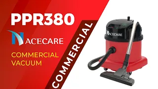 Nacecare PPR380 Commercial Vacuum Demo - Vacuum Warehouse Canada