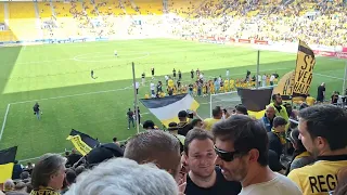 29. Spieltag / Alemannia Aachen - RW Ahlen / Die Feier nach dem Spiel