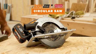 WORX WX520 Cordless Brushless 185mm Circular Saw - WORX UK