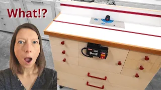 I can’t believe I built this as a newbie woodworker! Revisiting my router table build