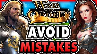 War and Order Beginners Guide - Tips for New Players
