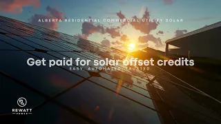 Alberta Solar Carbon Credits | Residential | Commercial | Utility-Scale | Rewatt Power