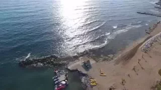 TOP Cyprus Beaches: Faros Beach and Paphos Lighthouse - 4K