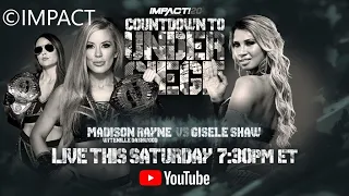 Madison Rayne vs Gisele Shaw / Singles Match / Impact Countdown to Under Siege 2022 / WWE 2K22