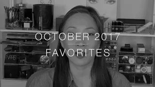 October Beauty Favorites / 2017