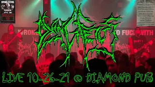 DYING FETUS Live @ Diamond Pub Concert Hall FULL CONCERT 10-26-21 Louisville KY 60fps