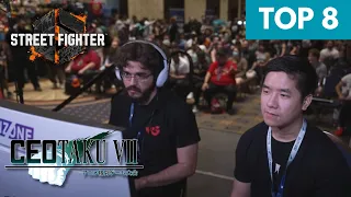 CEOtaku 2023 Street Fighter 6 - TOP 8 (JAK, Punk, NuckleDu, FlashMetroid)