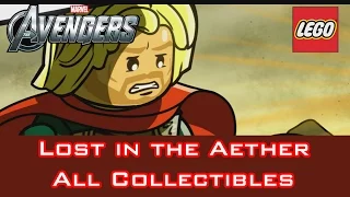 Lego Marvel's Avengers: ALL COLLECTIBLES "LOST IN THE AETHER"