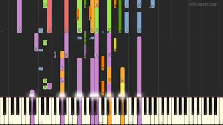 Aerosmith - Fly Away From Here (Instrumental Tutorial) [Synthesia]