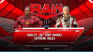 AWA Monday Night dawn: harley vs Cody Rhodes