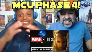 Marvel Studios - Official MCU Phase 4 - Trailer (Eternals, Black Panther Wakanda Forever... Reaction