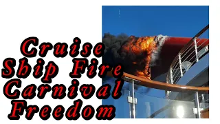 Carnival Freedom on Fire in Grand Turk! Will This Affect Groupcation?!