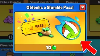 COMO PEGAR O PASSE DE GRAÇA NO STUMBLE GUYS...