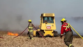 Field Fire Municipality of Port Hope April 13, 2023