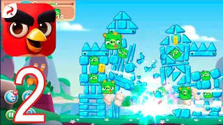 Angry Birds Journey - Gameplay Walkthrough Part 2 - Ancient Ruins - Levels 22-40 (iOS, Android)