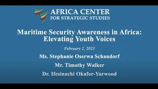 Maritime Security Awareness in Africa: Elevating Youth Voices