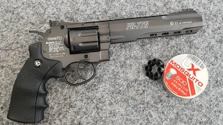 Ammutaan Gamo PR-776 revolverilla ensimmäistä kertaa!