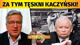 Szokujące! Za tym TĘSKNI Kaczyński! Komorowski UJAWNIA, czego NIE LUBI prezes PiS!